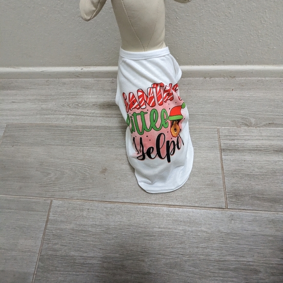 Custom holiday dog shirt - Picture 3 of 3